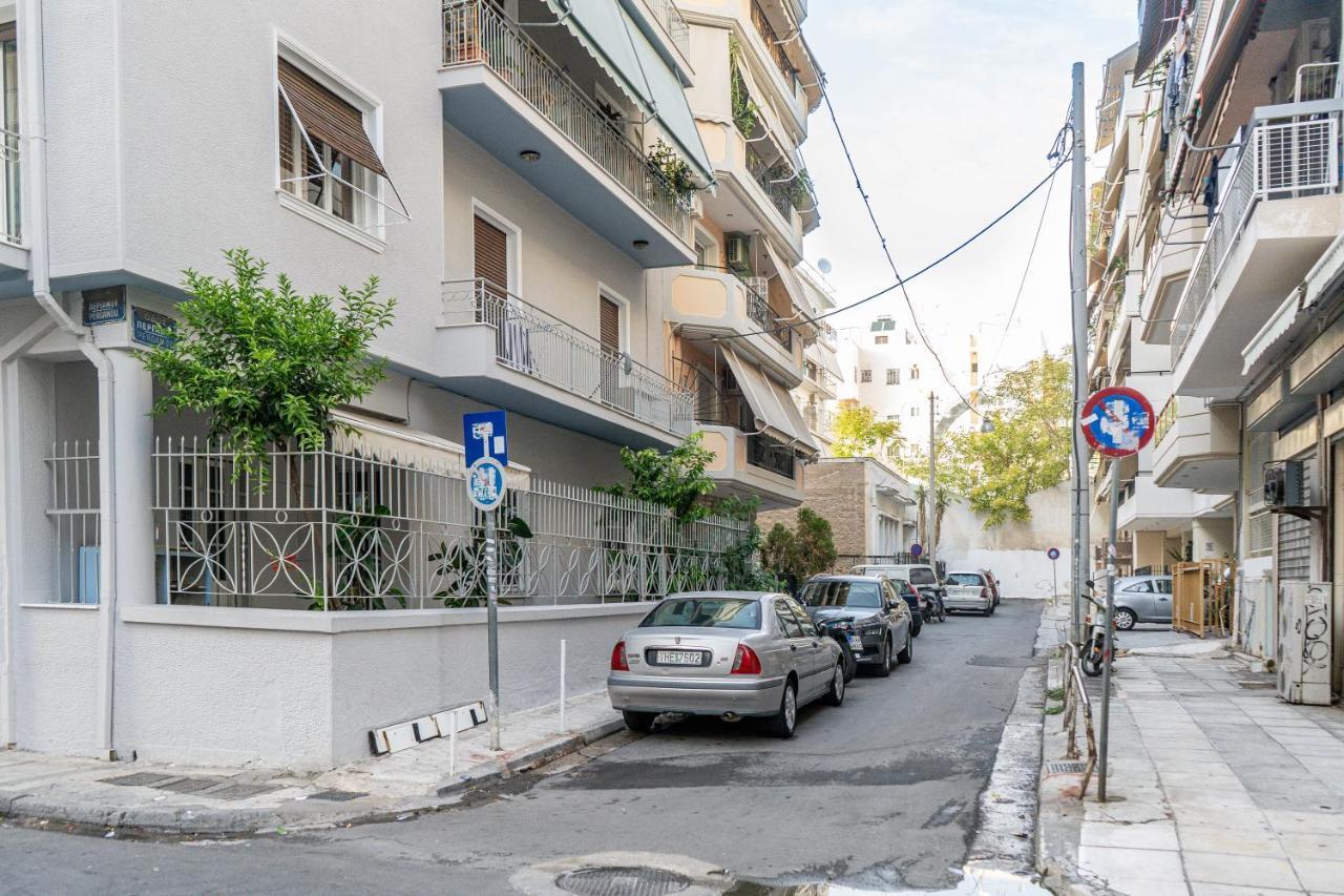Per56 By Smart Cozy Suites - Right Next To The Metro - Parking - Available 24Hr Atenas Exterior foto